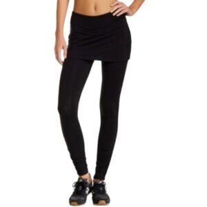 Z Marc New York Performance Ruched Skirted Leggings